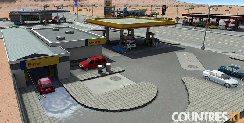 [CountriesXL] All American Gas Stations (Cities XXL) By 264