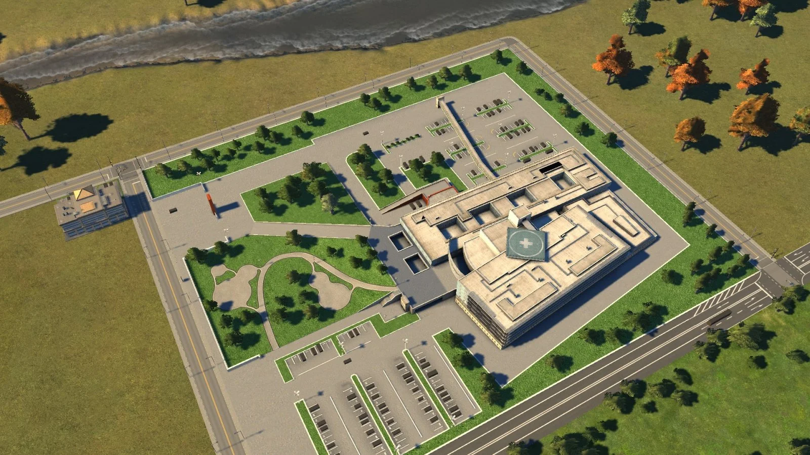 [CountriesXL] Bouygues Hospital Complex For XXL By 1