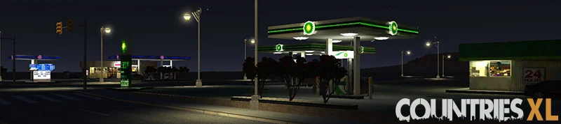 [CountriesXL] All American Gas Stations (Cities XXL) By 264