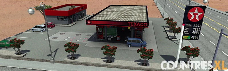 [CountriesXL] All American Gas Stations (Cities XXL) By 264